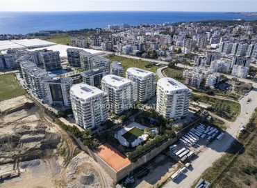 Квартира 1+1, 68м², на высоком этаже с видом на море, в резиденции с отельной инфраструктурой в районе Авсаллар, Алания ID-19265 фото-18