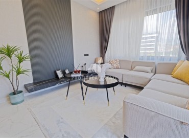 Апартаменты 1+1, 54м², с дизайнерским интерьером в премиум-комплексе в 100м от моря в районе Каргыджак, Алания ID-19266 фото-5