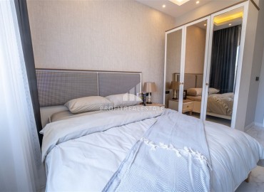 Апартаменты 1+1, 54м², с дизайнерским интерьером в премиум-комплексе в 100м от моря в районе Каргыджак, Алания ID-19266 фото-14