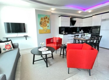 Меблированные апартаменты 2+1, 105м², в комфортабельном комплексе в районе Алании Оба в 300м от моря ID-19267 фото-4