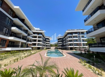 Апартаменты с двумя спальнями, 90м² с чистовой отделкой в комплексе премиум класса в районе Алании – Оба ID-19269 фото-1