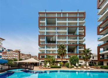 Стильная квартира с одной спальней, 80м², в элитном комплексе в районе Алании – Джикджилли ID-19272 фото-20