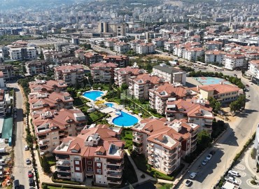 Квартира с двумя спальнями, 120м², без мебели в уютном комплексе с обширной инфраструктурой в Оба, Алания ID-19274 фото-1