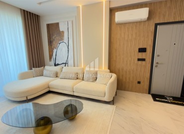 Новая видовая трехкомнатная квартира, 105м², в элитном комплексе на первой береговой линии в Каргыджаке, Алания ID-18938 фото-3
