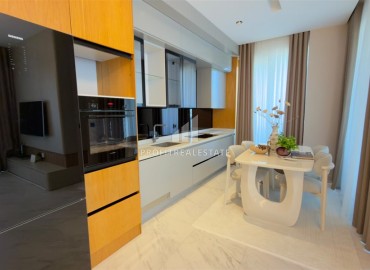 Новая видовая трехкомнатная квартира, 105м², в элитном комплексе на первой береговой линии в Каргыджаке, Алания ID-18938 фото-5