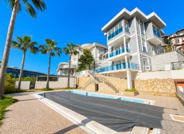 Трехэтажная вилла 4+1, 230м², в комфортабельном комплексе в районе Алании Конаклы, 500м от моря. ID-19275 фото-37