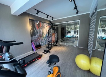 Уютная квартира 1+1, 55м², в новом комплексе в центре Алании, 250м от моря, с возможностью краткосрочной аренды ID-19276 фото-11