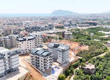 Видовые апартаменты с одной спальней, 52м², в районе Оба, Алания, в новом комфортабельном комплексе ID-19282 фото-30