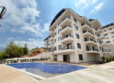 Видовые апартаменты с одной спальней, 52м², в районе Оба, Алания, в новом комфортабельном комплексе ID-19282 фото-32