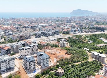 Видовые апартаменты с одной спальней, 52м², в районе Оба, Алания, в новом комфортабельном комплексе ID-19282 фото-35