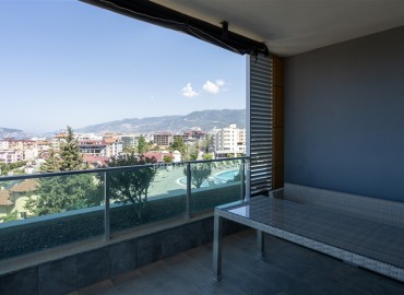 Элегантная трехкомнатная квартира, 122м², в комплексе премиум класса в 500м от моря в Кестеле, Алания под ВНЖ ID-19284 фото-17