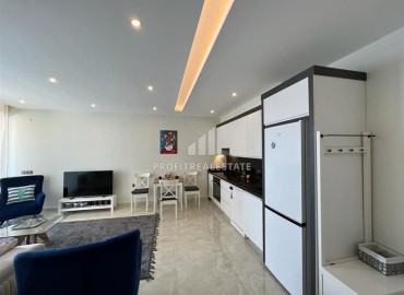 Элегантная двухкомнатная квартира, 60м², в комплексе премиум класса на первой береговой линии в Махмутларе, Алания. ID-19287 фото-5