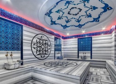Элегантная двухкомнатная квартира, 60м², в комплексе премиум класса на первой береговой линии в Махмутларе, Алания. ID-19287 фото-20