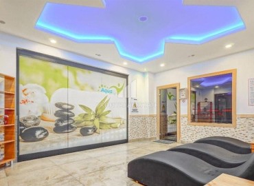Элегантная двухкомнатная квартира, 60м², в комплексе премиум класса на первой береговой линии в Махмутларе, Алания. ID-19287 фото-21