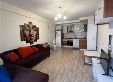 Готовая к проживанию квартира с одной спальней, 60м² в резиденции с бассейном в Махмутларе, Алания ID-19288 фото-2