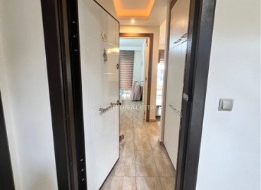 Готовая к проживанию квартира с одной спальней, 60м² в резиденции с бассейном в Махмутларе, Алания ID-19288 фото-7
