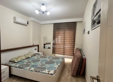 Готовая к проживанию квартира с одной спальней, 60м² в резиденции с бассейном в Махмутларе, Алания ID-19288 фото-10