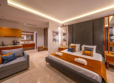 Фешенебельная частная вилла с пятью спальнями, 290м², с инфинити-бассейном, в 50м от моря, Каш, Анталия ID-19290 фото-7