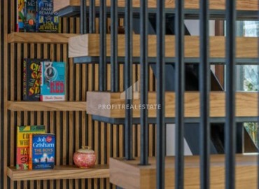 Фешенебельная частная вилла с пятью спальнями, 290м², с инфинити-бассейном, в 50м от моря, Каш, Анталия ID-19290 фото-10