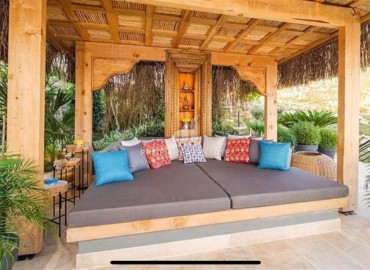 Фешенебельная частная вилла с пятью спальнями, 290м², с инфинити-бассейном, в 50м от моря, Каш, Анталия ID-19290 фото-23