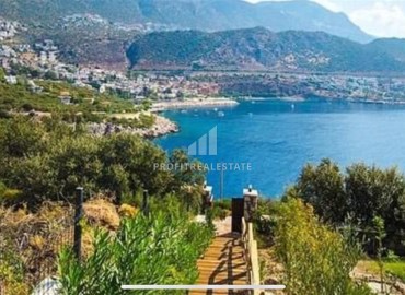 Фешенебельная частная вилла с пятью спальнями, 290м², с инфинити-бассейном, в 50м от моря, Каш, Анталия ID-19290 фото-25