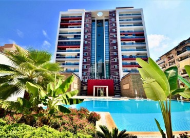 Видовой меблированный пентхаус 5+1, 250м² в комфортабельной резиденции с отличной локацией в Махмутларе, Алания ID-19292 фото-1