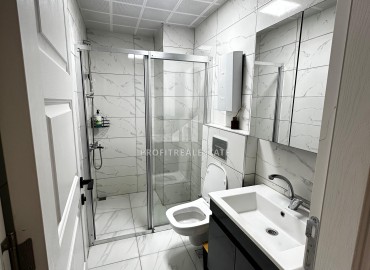 Квартира с одной спальней, 50м², с симпатичным интерьером в комплексе с хорошей инфраструктурой в Махмутларе, Алания ID-19294 фото-9