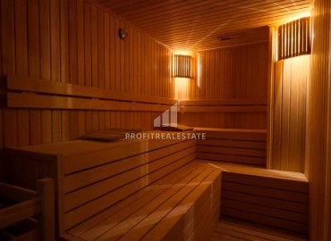 Квартира с одной спальней, 50м², с симпатичным интерьером в комплексе с хорошей инфраструктурой в Махмутларе, Алания ID-19294 фото-19