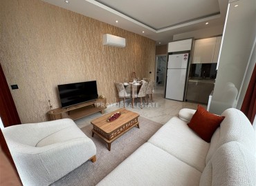 Элегантные двухкомнатные апартаменты, 50м², в комплексе премиум класса в Махмутларе, Алания, в 850м от моря ID-19295 фото-3