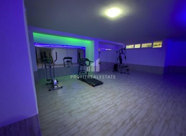 Большая меблированная квартира с одной спальней, 78м², в комплексе с бассейном в 300 метрах от моря в Махмутларе, Алания ID-19296 фото-13
