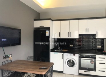 Готовая к проживанию, квартира 1+1, 50м², в комфортабельной резиденции в Махмутларе, Алания ID-19297 фото-8
