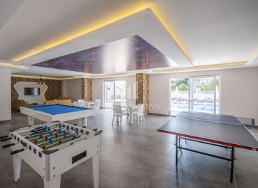 Готовая к проживанию, квартира 1+1, 50м², в комфортабельной резиденции в Махмутларе, Алания ID-19297 фото-20