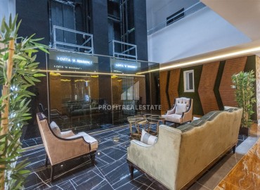 Готовая к проживанию, квартира 1+1, 50м², в комфортабельной резиденции в Махмутларе, Алания ID-19297 фото-23