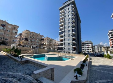 Квартира с одной спальней, 50м², в новой элитной резиденции в Махмутларе, Алания, 600м от моря ID-19298 фото-1