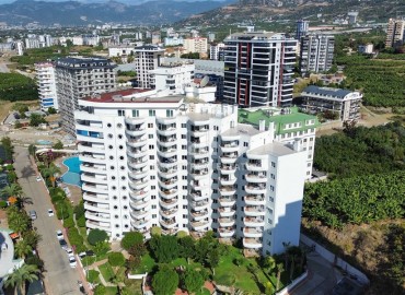 Меблированная трехкомнатная квартира, 100м² с видом на море и горы в комплексе класса люкс в Махмутларе, Алания ID-19300 фото-1