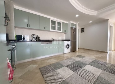 Меблированная трехкомнатная квартира, 100м² с видом на море и горы в комплексе класса люкс в Махмутларе, Алания ID-19300 фото-7