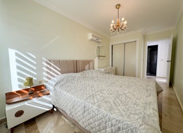 Меблированная трехкомнатная квартира, 100м² с видом на море и горы в комплексе класса люкс в Махмутларе, Алания ID-19300 фото-15