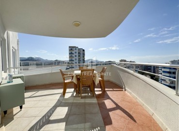 Меблированная трехкомнатная квартира, 100м² с видом на море и горы в комплексе класса люкс в Махмутларе, Алания ID-19300 фото-17