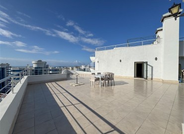 Меблированная трехкомнатная квартира, 100м² с видом на море и горы в комплексе класса люкс в Махмутларе, Алания ID-19300 фото-21