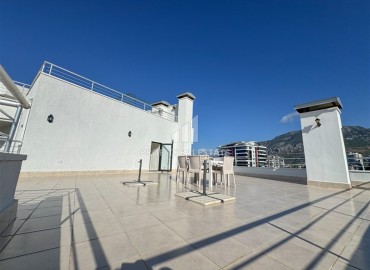 Меблированная трехкомнатная квартира, 100м² с видом на море и горы в комплексе класса люкс в Махмутларе, Алания ID-19300 фото-22