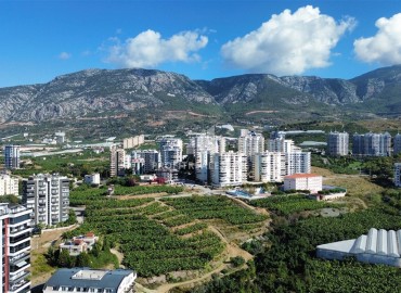 Меблированная трехкомнатная квартира, 100м² с видом на море и горы в комплексе класса люкс в Махмутларе, Алания ID-19300 фото-26