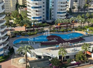 Меблированная трехкомнатная квартира, 100м² с видом на море и горы в комплексе класса люкс в Махмутларе, Алания ID-19300 фото-32
