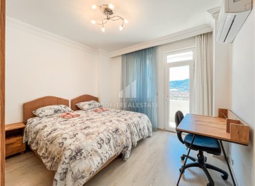 Большая меблированная трехкомнатная квартира, 125м², с видом на горы в Махмутларе, Алания, в 350м от побережья ID-19310 фото-12