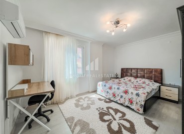 Большая меблированная трехкомнатная квартира, 125м², с видом на горы в Махмутларе, Алания, в 350м от побережья ID-19310 фото-14