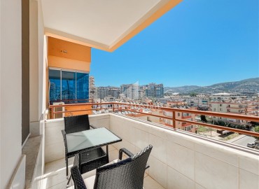 Большая меблированная трехкомнатная квартира, 125м², с видом на горы в Махмутларе, Алания, в 350м от побережья ID-19310 фото-16