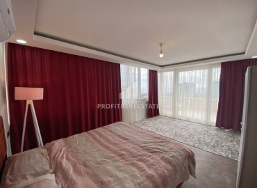 Трехкомнатная меблированная квартира, 90м², в резиденции с обширной инфраструктурой в Махмутларе, Алания ID-19314 фото-8