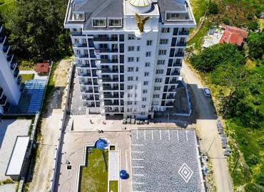 Двухкомнатные апартаменты, 48м², в новостройке с отельной инфраструктурой в 1500м от моря в Авсалларе, Алания ID-19317 фото-13