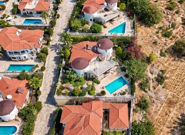 Частная меблированная вилла 3+1, 220м с панорамными видами и личным бассейном в районе Алании – Каргыджак ID-19318 фото-27