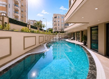 Двухкомнатная квартира, 50м², с чистовой отделкой в комплексе премиум класса в центре Алании, 400м от пляжа Кейкубат ID-19285 фото-13