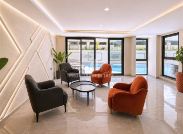 Двухкомнатная квартира, 50м², с чистовой отделкой в комплексе премиум класса в центре Алании, 400м от пляжа Кейкубат ID-19285 фото-16
